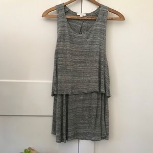 Wilfred open back tiered tank. Sized M but fits a little small 🌿